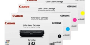 CANON CART 332 BLACK / C / M / Y / CART 332 II BLACK TONER For LBP-7780Cx - Zapcart Technology Qatar