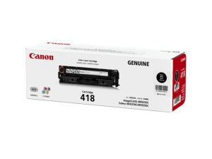 CANON CART 418 ORIGINAL TONER CARTRIDGE BLACK / CYAN / YELLOW / MAGENTA FOR MF8350Cdn MF8380Cdw MF8580Cdw MF729Cx - Zapcart Technology Qatar