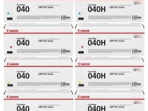 Canon Cartridge 040 / 040H Black Cyan Magenta Yellow (Genuine) LBP710C Series - Zapcart Technology Qatar
