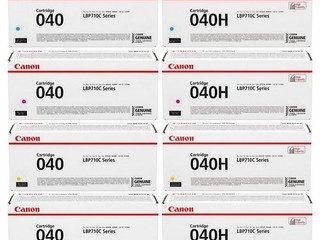 Canon Cartridge 040 / 040H Black Cyan Magenta Yellow (Genuine) LBP710C Series - Zapcart Technology Qatar