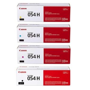 Canon Cartridge 054H Color Laser Toner MF641Cw MF643Cdw MF645Cx LBP621Cw LBP623Cdw - Zapcart Technology Qatar