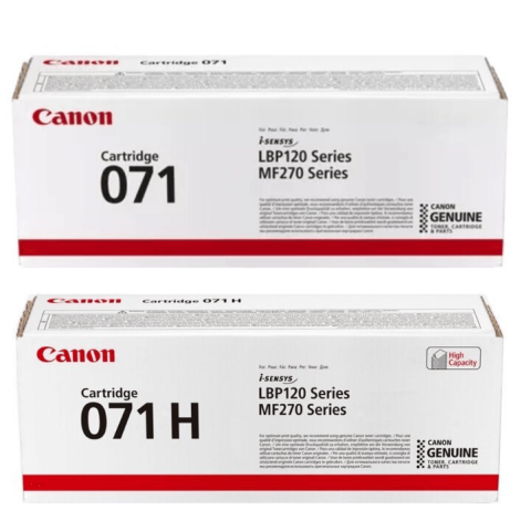 CANON Cartridge 071 / 071H - imageCLASS LBP121dn LBP122dw MF271dn MF272dw MF274dn MF275dw - Zapcart Technology Qatar