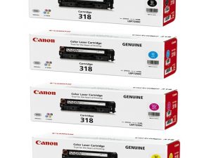 Canon Cartridge 318 for Canon LBP-7200C printer (Black, Cyan, Magenta, Yellow) - Zapcart Technology Qatar