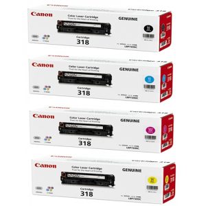 Canon Cartridge 318 for Canon LBP-7200C printer (Black, Cyan, Magenta, Yellow) - Zapcart Technology Qatar