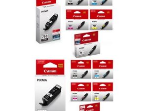 Canon CLI-751 PGI-750 (PGBK, B,C,M,Y, Grey, XL, Set) Original Ink Cartridge (For iP7270/iP8770/MG7570/iX6770/iX6870) - Zapcart Technology Qatar