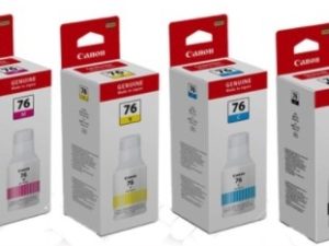 Canon GI-76 BK GI-76 C GI-76 M GI-76 Y for printer models GX3070/GX4070/GX5070/GX6070/GX7070/GX5170/GX6170 - Zapcart Technology Qatar