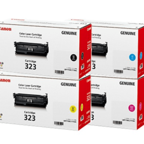 CANON ORIGINAL CART 323 | 323 II SERIES -BLACK/ CYAN/ MAGENTA/ YELLOW - Zapcart Technology Qatar