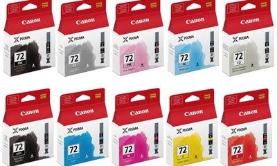 Canon Original Ink Cartridges PGI-72 PBK/PM/PC/CO/MBK/GY/R/C/Y/M For Canon PIXMA PRO-10 - Zapcart Technology Qatar