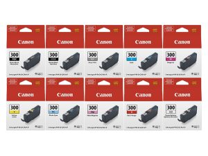 Canon Original PFI-300 Ink Cartridges MBK/PBK/C/Y/M/PM/PC/GY/CO/RD For Canon PIXMA PRO-300 - Zapcart Technology Qatar