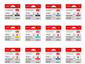 CANON PFI-50 ORIGINAL INK CARTRIDGE FOR PRO-500 PRINTER - Zapcart Technology Qatar