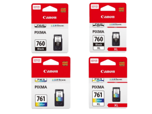 Canon PG-760 CL-761 PG-760 XL CL-761 XL PG760 CL761 (Black, Small, Color)Original Cartridge Value Set for TS5370 / TS5370a - Zapcart Technology Qatar