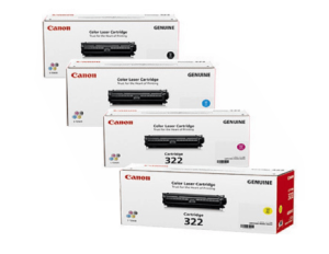 Canon Toner Cartridge 322 | 322 II BLACK/CYAN/MAGENTA/YELLOW - Zapcart Technology Qatar