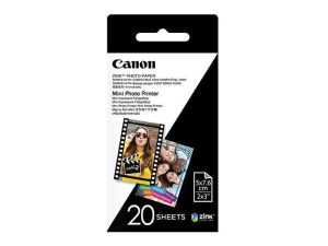 Canon ZP-2030-20 Zink Photo Paper 2"X3" / 5x7.6cm (20 PCS) - Zapcart Technology Qatar