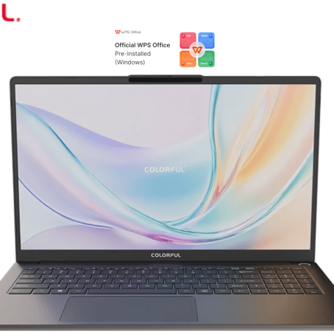 COLORFUL Rimbook L1 15.6" IPS FHD Grey/Silvery Productivity Laptop - Zapcart Technology Qatar