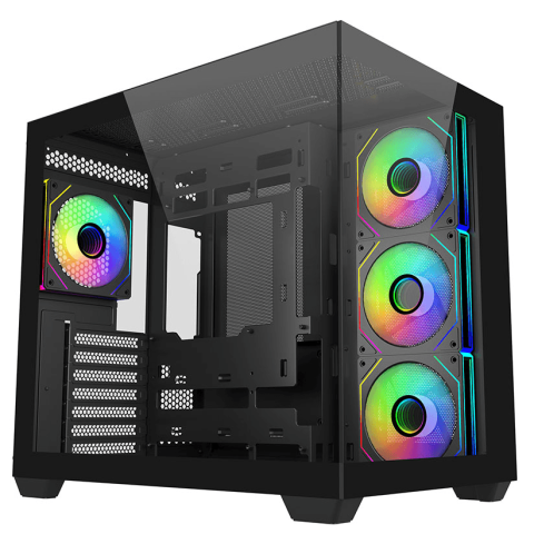 Cooler Master Elite 681 ATX Case, Tempered Glass Side Panels, NO PSU - Zapcart Technology Qatar