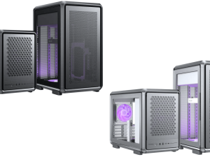 Cooler Master MasterFrame 400 Mesh (M-ATX, Mesh Front, Freeform 2.0, 1 ARGB Fan, Transformable to tower layout) - Zapcart Technology Qatar