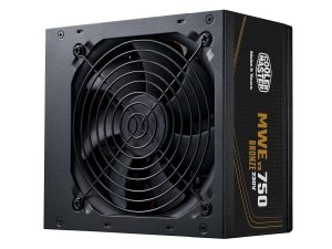 Cooler Master MWE 750 V3 Bronze ATX 3.1 Power Supply - Non Modular | 80 Plus Bronze Certified | Quite HDB Fan | DC-to-DC Circuit Design | ATX 3.1 Version | 750 Watt - Zapcart Technology Qatar