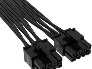 CORSAIR 12+4pin PCIe Gen 5 Type-4 600W 12VHPWR cable, flat ribbon, black (CP-8920284) - Zapcart Technology Qatar