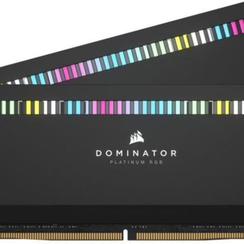 Corsair Dominator Platinum RGB DDR5 DRAM Intel XMP Memory Kit — Black - Zapcart Technology Qatar