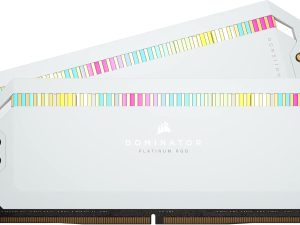 Corsair Dominator Platinum RGB DDR5 DRAM Intel XMP Memory Kit — White - Zapcart Technology Qatar