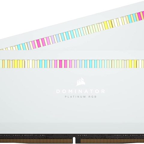 Corsair Dominator Platinum RGB DDR5 DRAM Intel XMP Memory Kit — White - Zapcart Technology Qatar