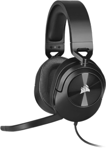 CORSAIR HS55 SURROUND Wired Gaming Headset — Carbon (CA-9011265-AP) - Zapcart Technology Qatar