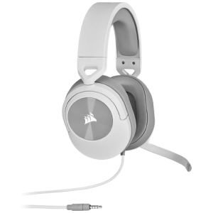 CORSAIR HS55 SURROUND Wired Gaming Headset — White (CA-9011266-AP) - Zapcart Technology Qatar