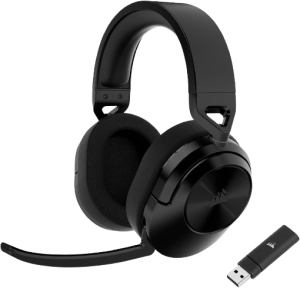 Corsair HS55 Wireless Gaming Headset — Carbon (CA-9011280-AP) - Zapcart Technology Qatar