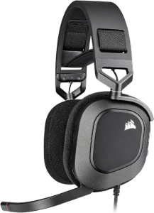 CORSAIR HS80 RGB USB 7.1 Surround Wired Gaming Headset — Carbon (CA-9011237-AP) - Zapcart Technology Qatar
