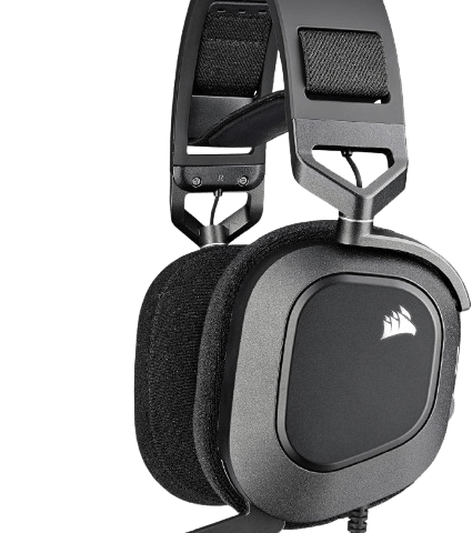 CORSAIR HS80 RGB USB 7.1 Surround Wired Gaming Headset — Carbon (CA-9011237-AP) - Zapcart Technology Qatar