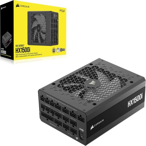 CORSAIR HXi 2025 HX1500i ATX 3.1 Cybernetic Platinum Fully Modular Ultra-Low Noise Platinum Power Supply - Zapcart Technology Qatar