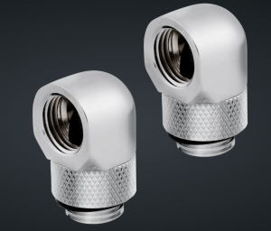 Corsair Hydro X Series 90° Rotary Adapter — (2pcs/pack) - Zapcart Technology Qatar