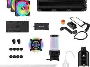 CORSAIR Hydro X Series iCUE XH305i RGB PRO Custom Cooling Kit - Zapcart Technology Qatar