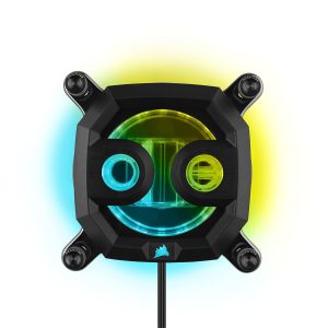 Corsair Hydro X Series XC7 RGB PRO CPU Water Block (1700/1200/AM4) — Black - Zapcart Technology Qatar