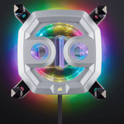 Corsair Hydro X Series XC9 RGB CPU Water Block (2066/sTR4) - Zapcart Technology Qatar