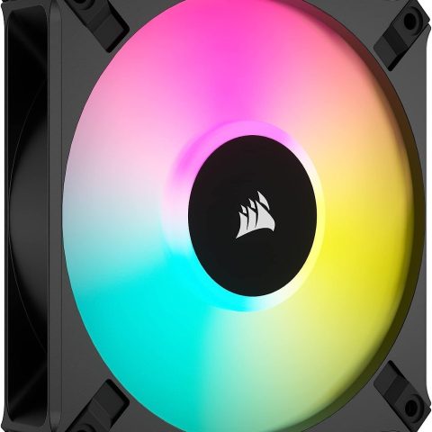 CORSAIR iCUE AF120 RGB ELITE 120mm PWM Fan with AirGuide - Single Pack (CO-9050153-WW) - Zapcart Technology Qatar