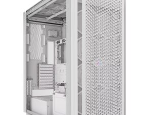 CORSAIR iCUE LINK 9000D AIRFLOW Super-Tower Case, White - Zapcart Technology Qatar