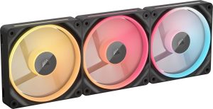 CORSAIR iCUE LINK LX120-R RGB 120mm PWM Reverse Fans - Starter Kit - Zapcart Technology Qatar