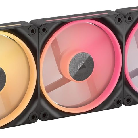 CORSAIR iCUE LINK LX120-R RGB 120mm PWM Reverse Fans - Starter Kit - Zapcart Technology Qatar