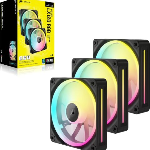 CORSAIR iCUE LINK LX120 RGB 120mm PWM Fans Starter Kit - Zapcart Technology Qatar