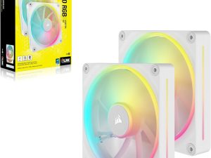 CORSAIR iCUE LINK LX140 RGB 140mm PWM Fans Starter Kit - White - Zapcart Technology Qatar