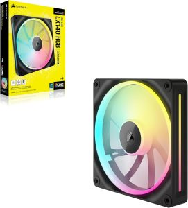 CORSAIR iCUE LINK LX140 RGB 140mm PWM Single Fan Expansion - Zapcart Technology Qatar