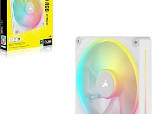 CORSAIR iCUE LINK LX140 RGB 140mm PWM Single Fan Expansion - White - Zapcart Technology Qatar