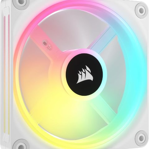 CORSAIR iCUE LINK QX120 RGB WHITE, Single Fan (Expansion Kit) (CO-9051005-WW) - Zapcart Technology Qatar