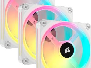 CORSAIR iCUE LINK QX120 RGB WHITE, Triple Fan Kit (Starter Kit) (CO-9051006-WW) - Zapcart Technology Qatar