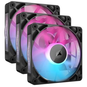 CORSAIR iCUE LINK RX120 RGB, 120mm RGB Fan, Triple Fan Kit (Starter Kit) - Zapcart Technology Qatar
