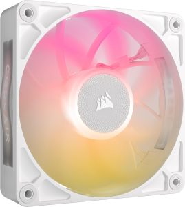 CORSAIR iCUE LINK RX120 RGB MAX White, 120mm PWM Thick Fan, Single Fan - Zapcart Technology Qatar