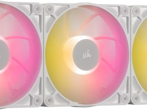 CORSAIR iCUE LINK RX120 RGB MAX White, 120mm PWM Thick Fan, Triple Fan (Starter Kit) - Zapcart Technology Qatar