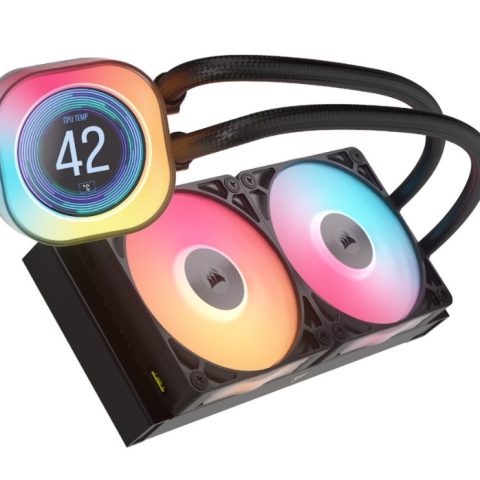 CORSAIR iCUE LINK TITAN 240 RX LCD AIO, 240mm Radiator, Liquid CPU Cooler - Zapcart Technology Qatar