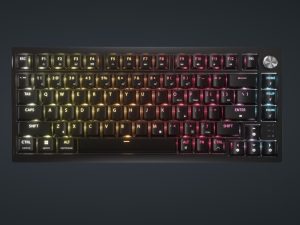 CORSAIR K65 PLUS Wireless 75% RGB Mechanical Keyboard, MLX Fusion (Tactile) - Zapcart Technology Qatar